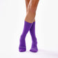 Purple Twin Socks
