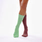Brown & Sea Foam Green Odd Socks
